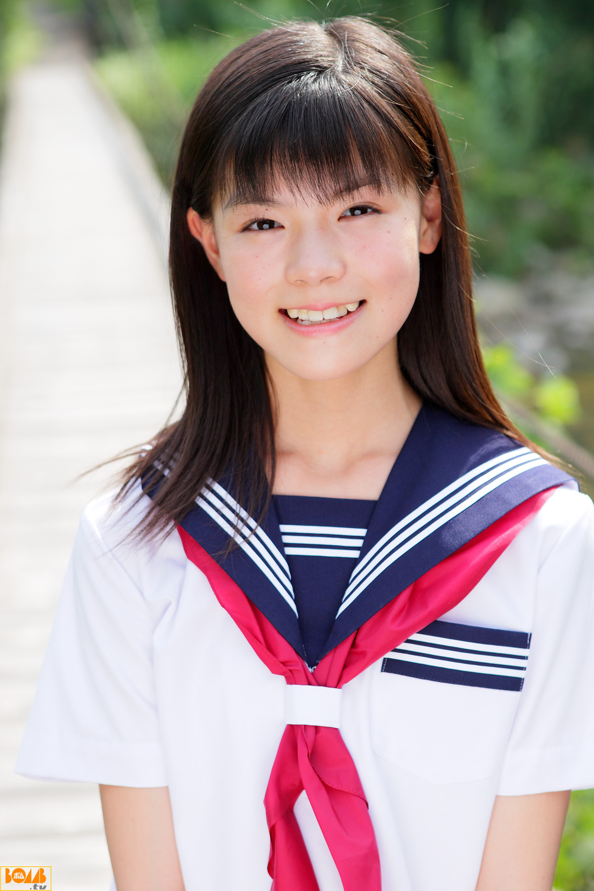 石川葵 Aoi Ishikawa Bomb.tv 日本美女制服写真